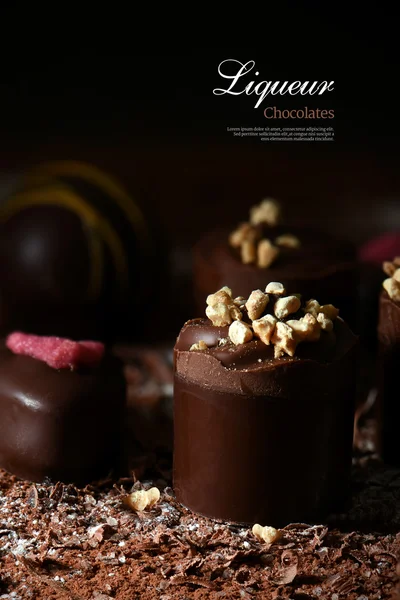 Liqueur Chocolates — Stock Photo, Image