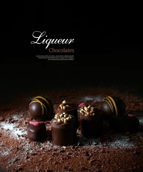 Chocolates licorosos II — Fotografia de Stock