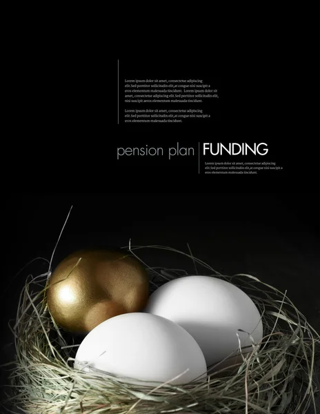 Pension Plan Funding II — Stock Photo, Image