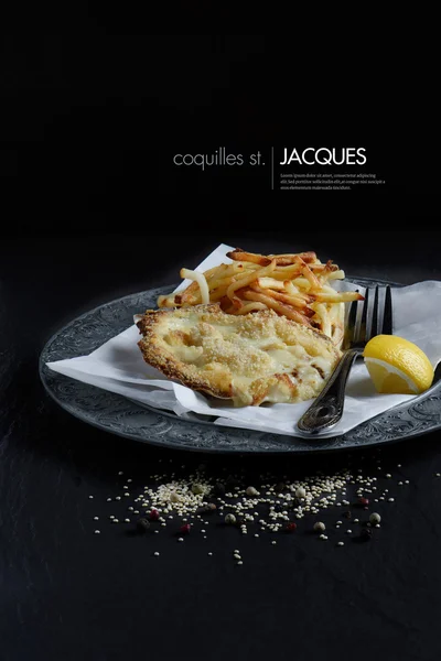 Coquilles 風味聖ジャック Ii — ストック写真