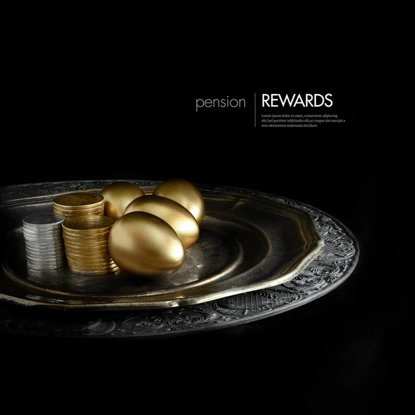 Pension Rewards — Stock Photo, Image