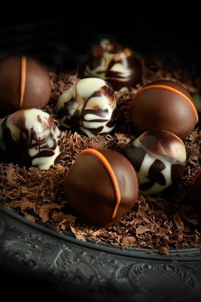 Rustic Chocolates II — Stock Photo, Image