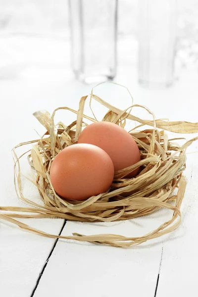 Huevos de gallina —  Fotos de Stock