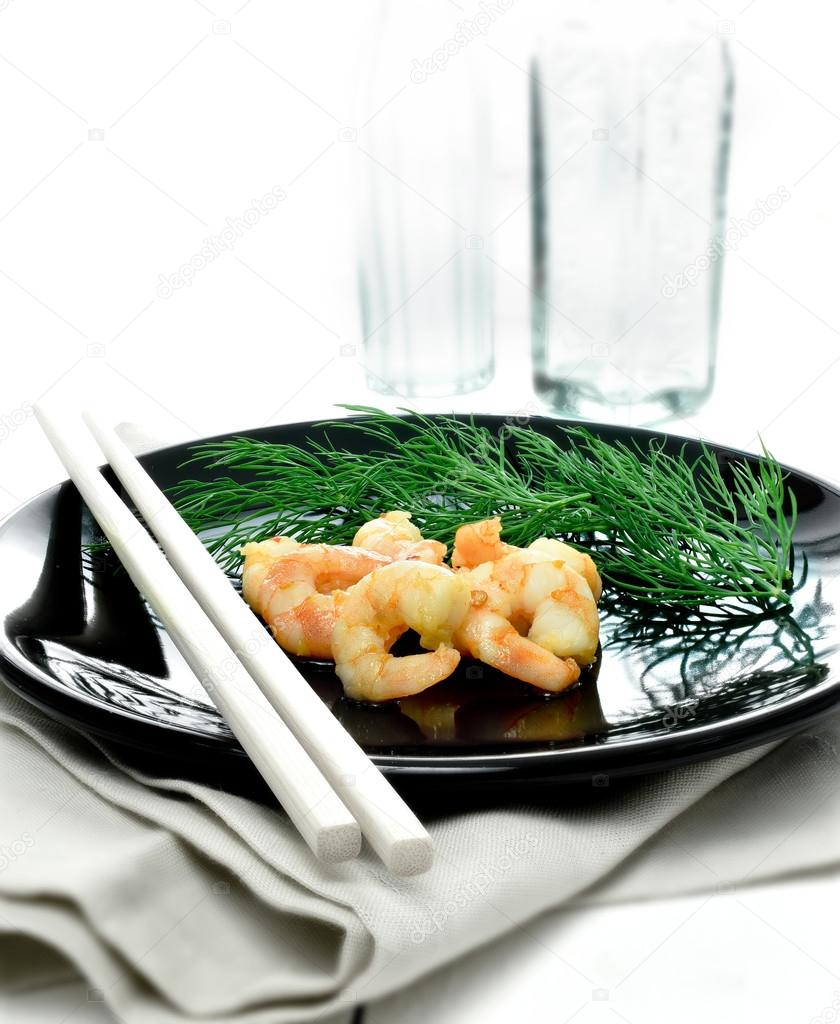 Garlic Prawns