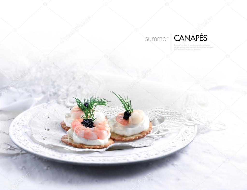 Prawn Canapes III