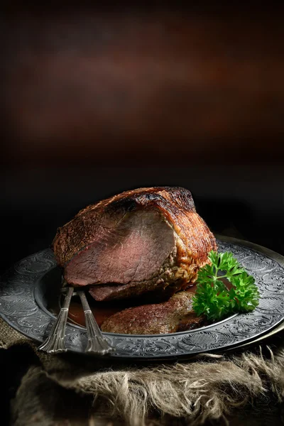 Rindfleisch vom Silberrücken — Stockfoto