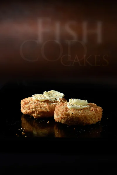Cod Fish Cakes — Stock Photo, Image
