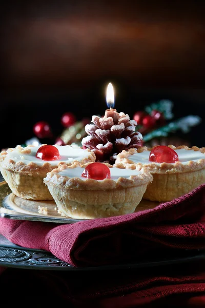 Eisgekühlte Hackfleischkuchen — Stockfoto