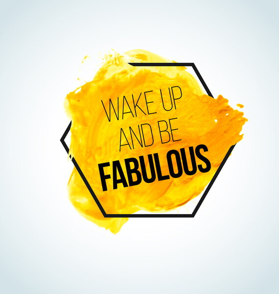 Modern inspirational quote