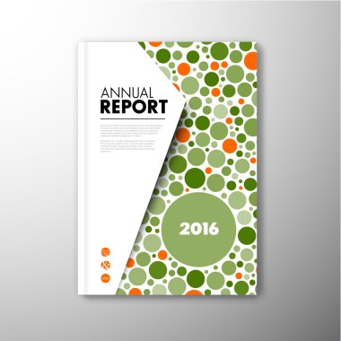 Modern soyut broşürü