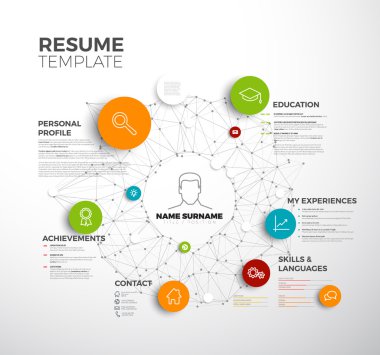 Özgün minimalist cv