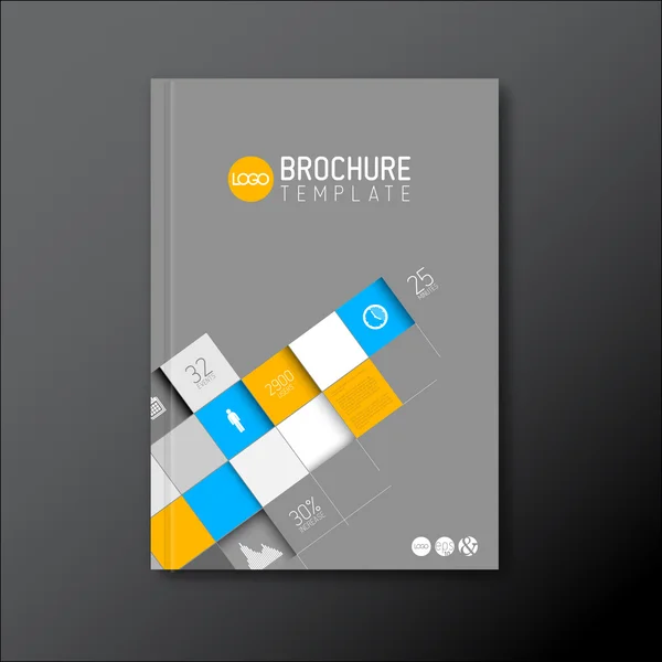 Moderne abstracte brochure — Stockvector