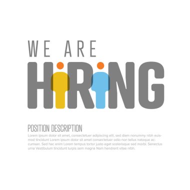 Ekibimizin yeni üyelerini aramak için minimalist broşürler kiralıyoruz. Şirket organizasyon ekibimize yeni üyeler alıyorlar.