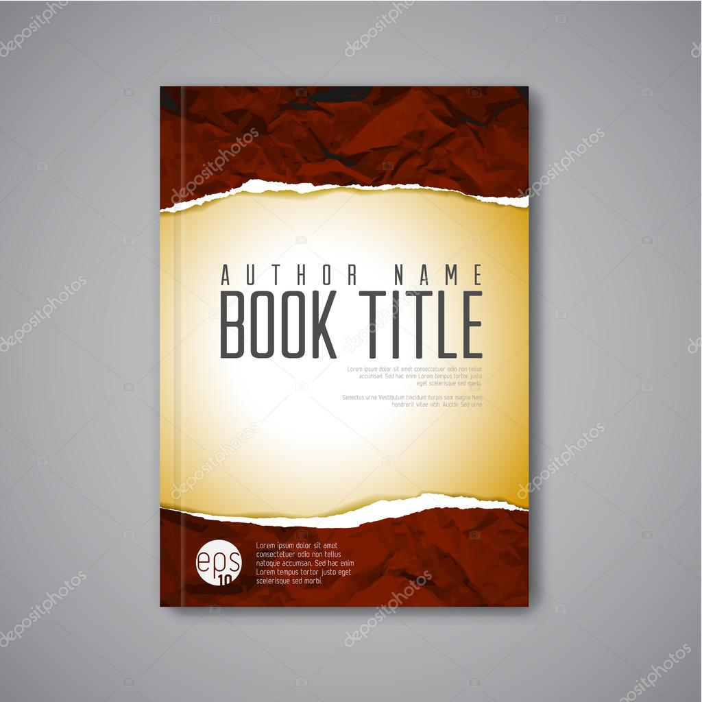 Modern Vector Book Cover Template Stock Vector C Orson