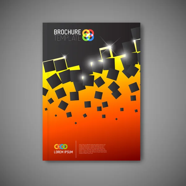 Moderne abstracte brochure — Stockvector