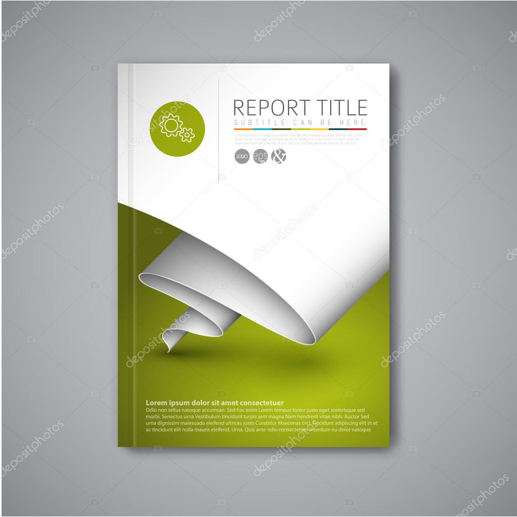 Modern Vector abstract brochure