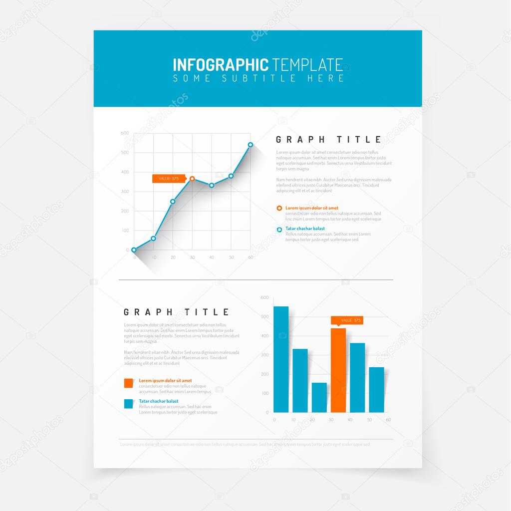 Simple infographic template