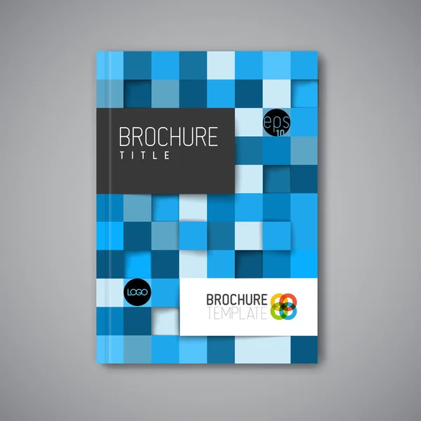 Moderne abstracte brochure — Stockvector