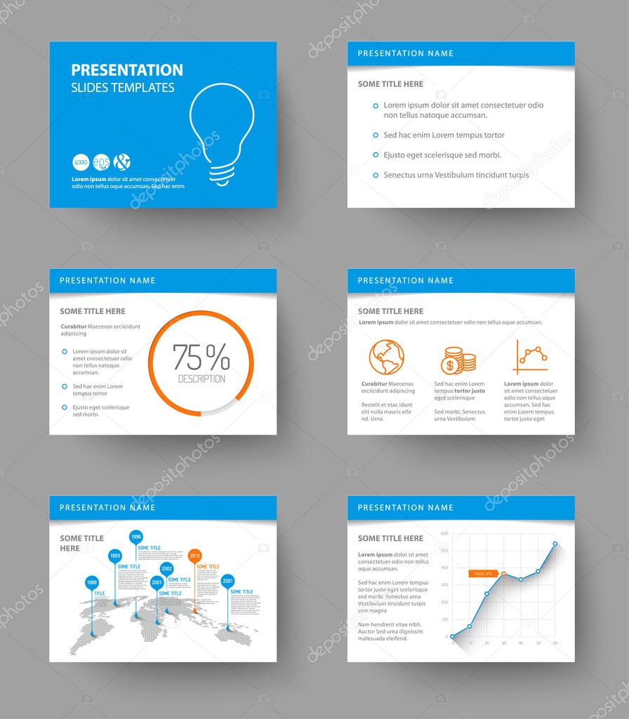 Template for presentation slides