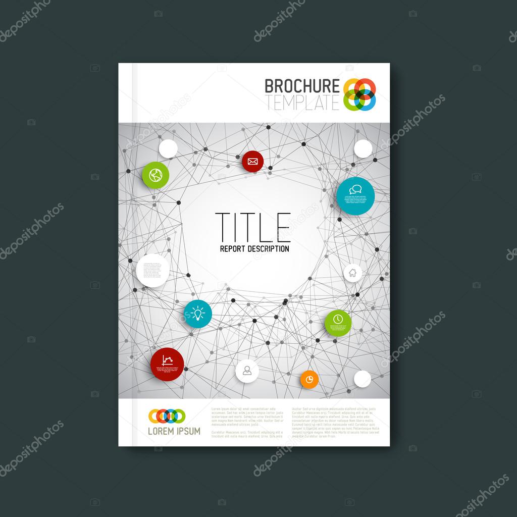 Modern abstract brochure