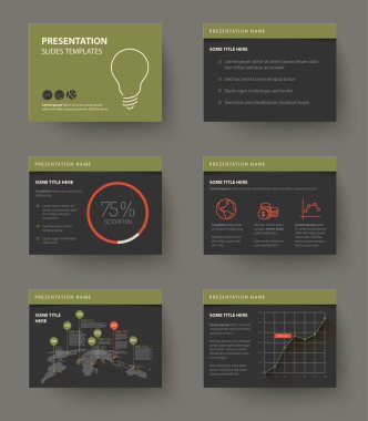 Infographic elemanları ile sunma kaymak