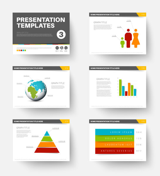 Template for presentation slides