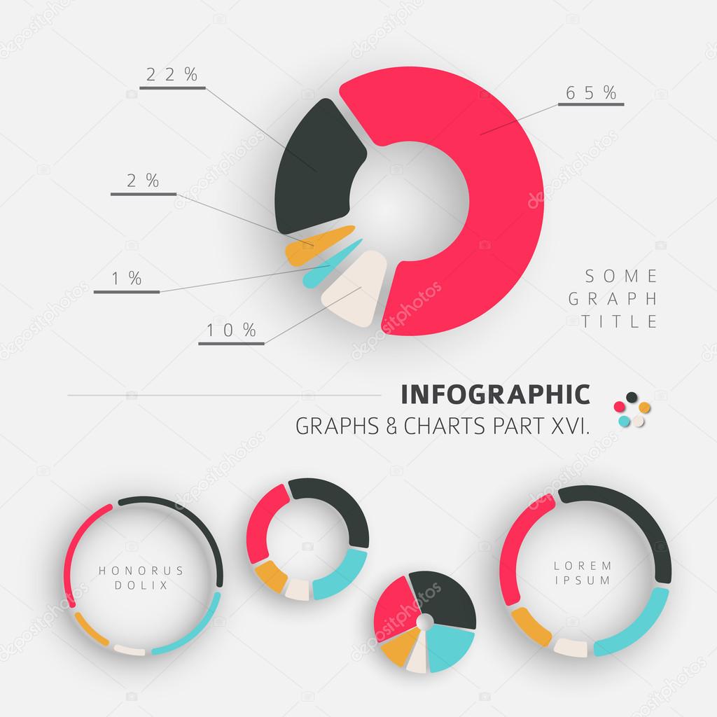 flat design infographic elements