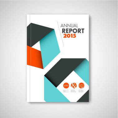 Modern soyut broşürü