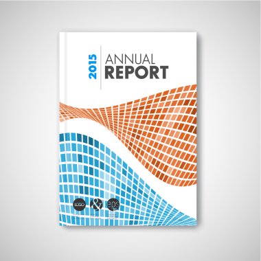 Modern soyut broşürü