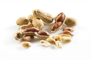 Beyaz fıstık kompozisyonu