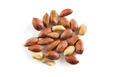 Beyaz fıstık kompozisyonu