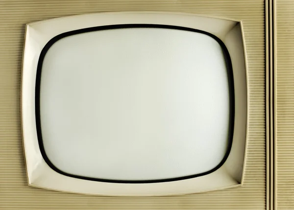 Oude vintage televisie — Stockfoto