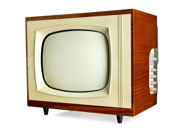 Velha televisão vintage — Fotografia de Stock