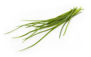 Taze chives bir avuç