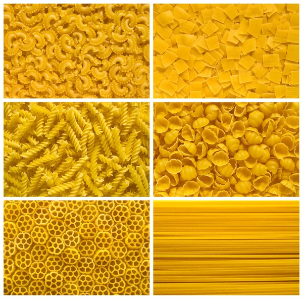 Olasz tészta-gyűjtemény — Stock Fotó