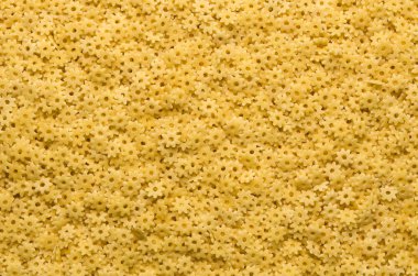 Makarna arka plan şeklinde yıldız