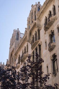 tipik mimari Barcelona City