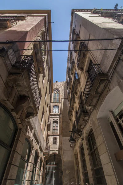 Arquitetura típica da cidade de Barcelona — Fotografia de Stock