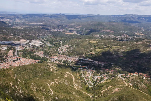 Mooie bergen van Montserrat — Stockfoto