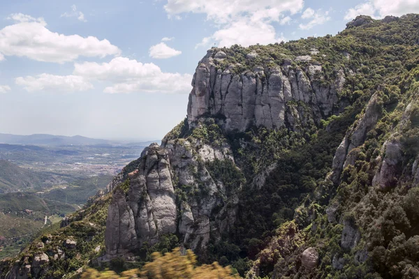 Belles montagnes de Montserrat — Photo