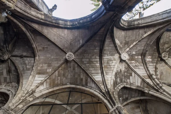 Catedral da Santa Cruz e Santa Eulália — Fotografia de Stock