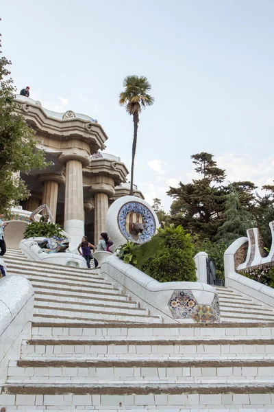 Dettagli dal famoso Park Guell — Foto Stock