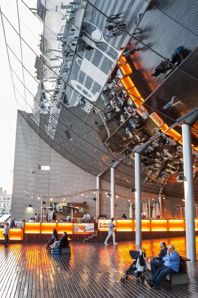 Småbåtshamnen i Port Vell, Barcelona — Stockfoto