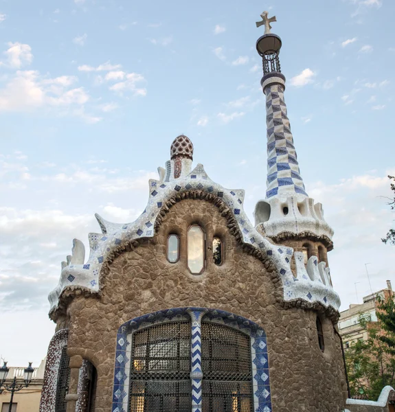 Detaljer från den berömda Park Guell — Stockfoto