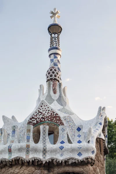 Podrobnosti ze slavného Park Guell — Stock fotografie