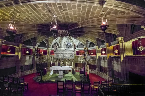 Interior of Cathedral of the Holy Cross — Stock Photo, Image