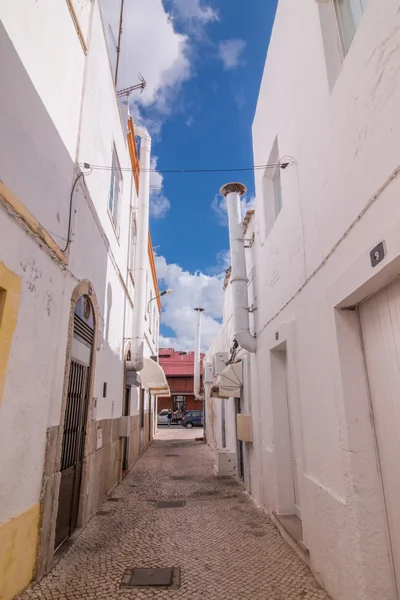 Arquitetura típica da cidade cubista de Olhao — Fotografia de Stock