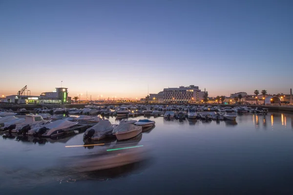 Klidný přístav města Faro — Stock fotografie