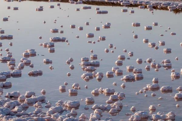 Saline evaporation ponds — Stock Photo, Image