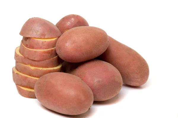 Ziemniaki izolowane na białym tle — Zdjęcie stockowe